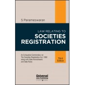 Universal's Law relating to Societies Registration [HB] by S. Parameswaran 